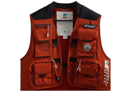 Kith Columbia Henrys Fork V Vest - Sanguine
