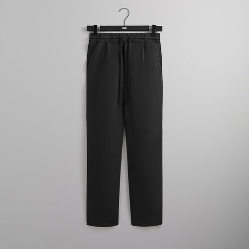 Kith Compact Knit Garrison Sweatpant - Black - M060743-001