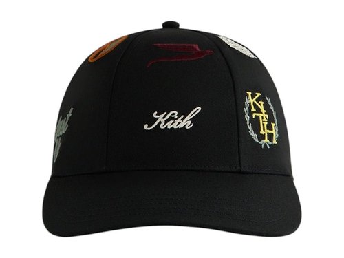 Kith Cotton Twill AllOver Patch Cricket Cap - Black