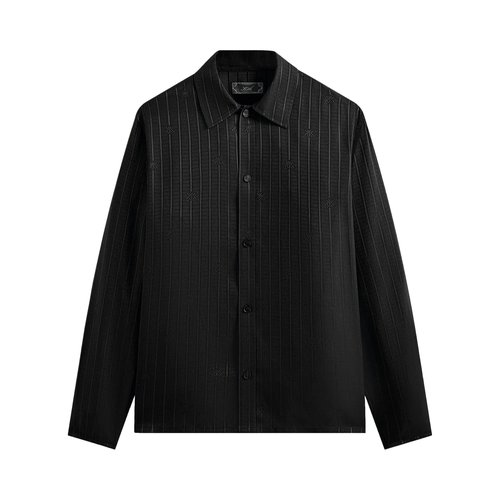 Kith Crest Logo Boxy Collared Overshirt - KHM033355 001