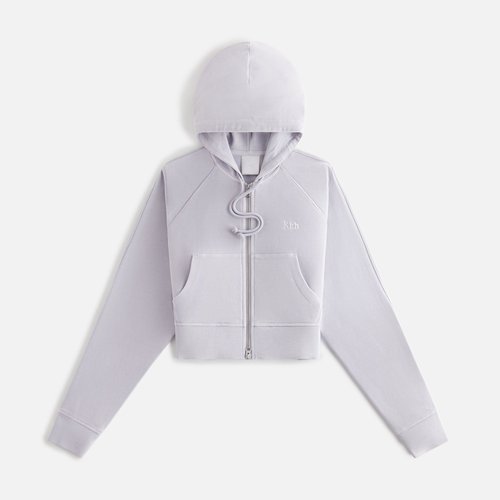 Kith Davin Cropped Hoodie 'Kyanite' - W030447-431 | Solesense
