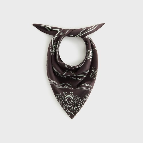 Kith Deco Printed Silk Cupro Scarf - Incognito - W10011-244
