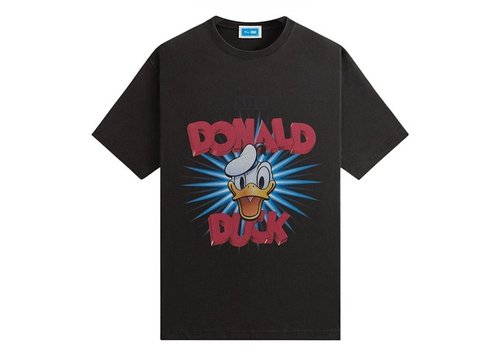 Kith Disney Donald Duck Show Vintage Tee Shirt - Black