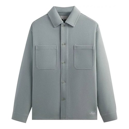 Kith Felted Jersey Ace Buttondown - Grey - KHM031819-5014