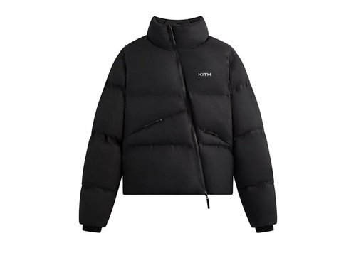 Kith Filmore Funnel Neck Puffer - Black - KHM011115