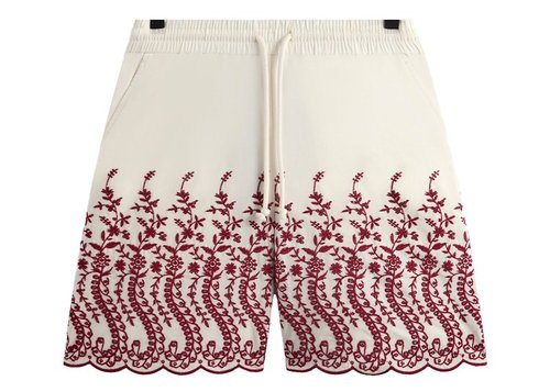 Kith Floral Eyelet Lewis Short - Fever - KHM060594-632