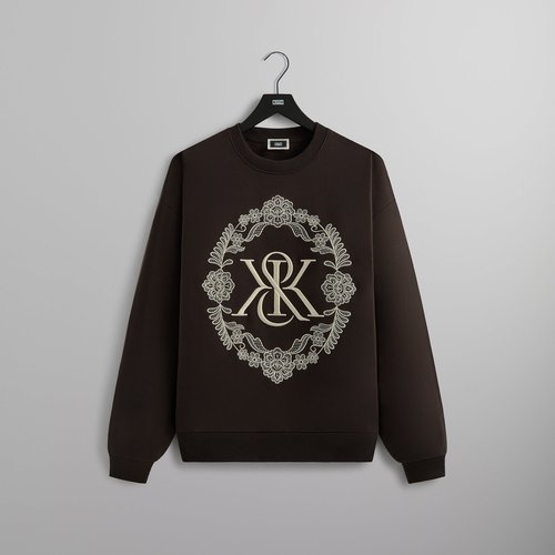 Kith Floral Lace Nelson Crewneck 'Light Heather Grey' - M032535