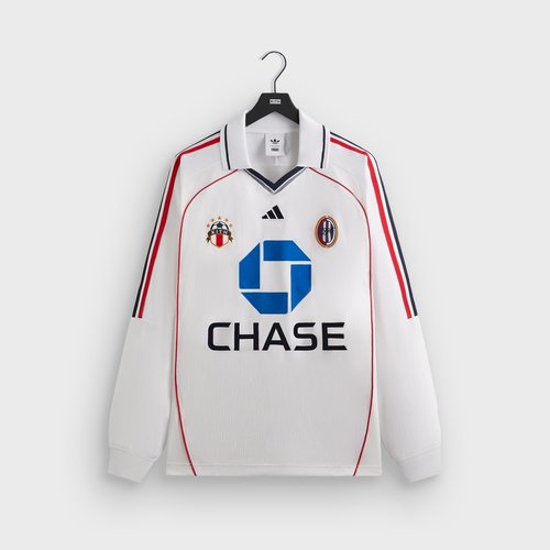 Kith for adidas Football Chase Long Sleeve Jersey - White - 3236