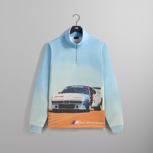 Kith for BMW Retro Vintage Quarter Zip - White - M033042-101