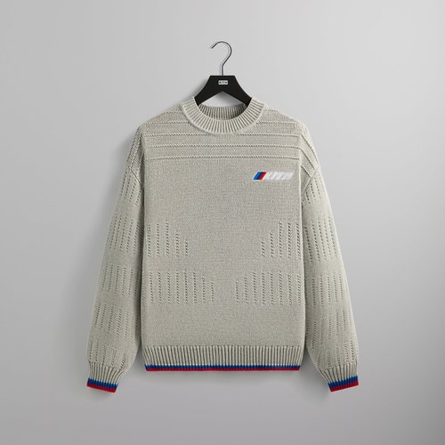 Kith for BMW Sven Crewneck Sweater 'Light Heather Grey' M032893