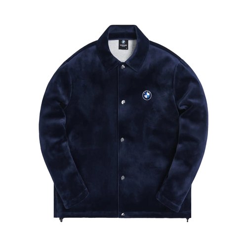 Kith For BMW Velour Coaches Jacket | Blue | Size L - KH1294 102