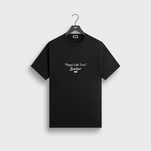 Kith for Bob Ross Happy Trees Quote Tee - Black - M033939-001