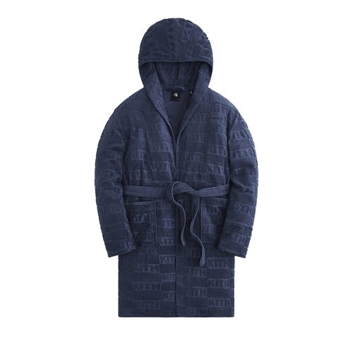 Kith For Calvin Klein Terry Robe 'Dark Indigo' - KHM030064 416 | Solesense
