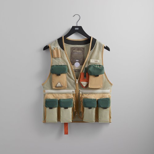 Kith for Columbia PFG Cool Creek Vest - Light Aloe - 58951-305