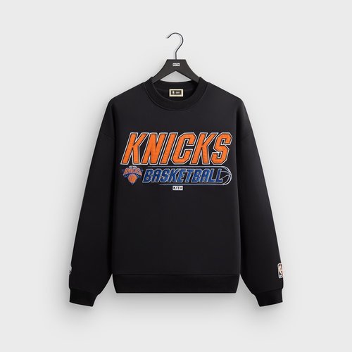 Kith for NBA All-Star New York Knicks Nelson Crewneck - Black - M034976-001