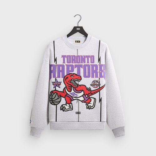 Kith for NBA All-Star Toronto Raptors Nelson Crewneck - Light Heather Grey - M034957-002