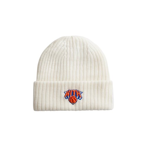 Kith For New York Knicks Beanie | Cream | Size Onesize - KHM050253 104