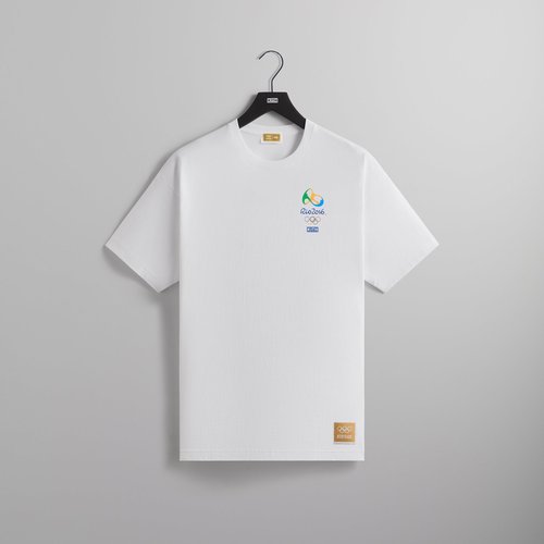 Kith for Olympics Heritage Rio 2016 Vintage Tee - White - M032465-101