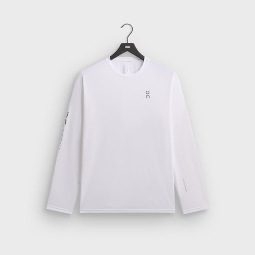 Kith for On Core Long Sleeve Tee - Brilliant White - 1MG11420069
