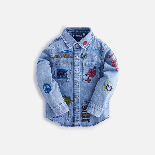 Kith for Otakara NYC Denim Apollo Shirt 'Light Indigo' - K030428