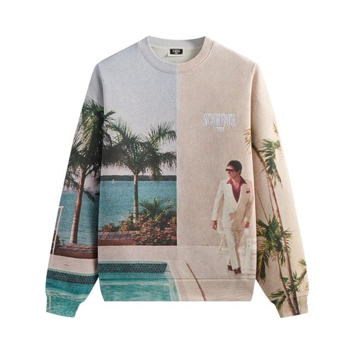 Kith For Scarface Tony Miami Vintage Nelson Crewneck - KHM034170 906