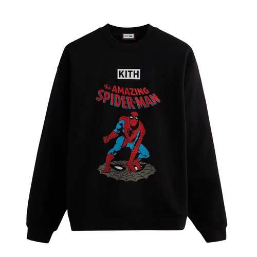 Kith For Spider-Man Allies Vintage Crewneck - KHM030597 001
