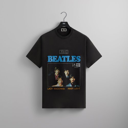 Kith for The Beatles Inner Light Vintage Tee - Black - M031225-001