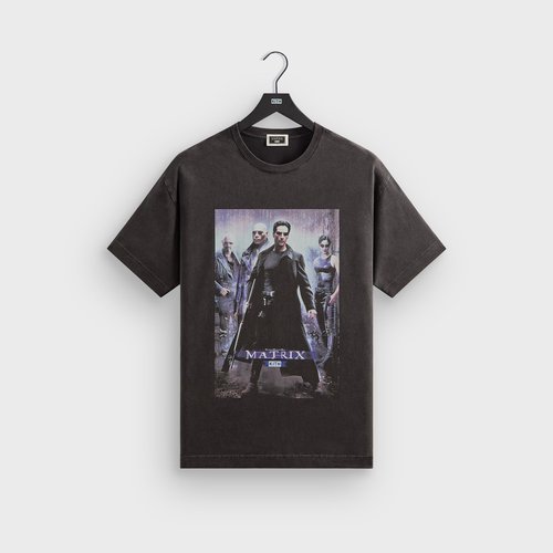 Kith for The Matrix Poster Vintage Tee - Black - M035050-001