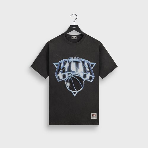 Kith for the New York Knicks Chrome Vintage Jones Tee - Black - M034270-001
