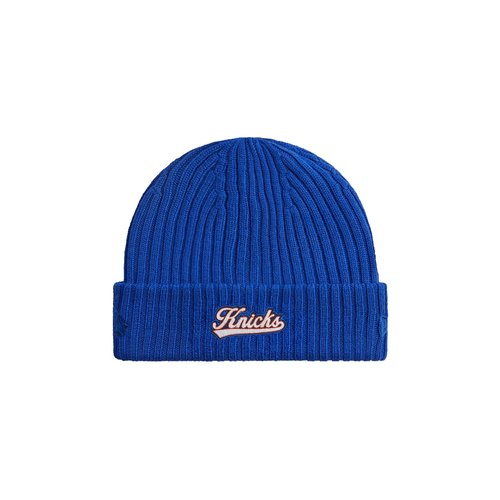 Kith For The New York Knicks Court Vision Beanie | Blue | Size Onesize - KHM050846 451