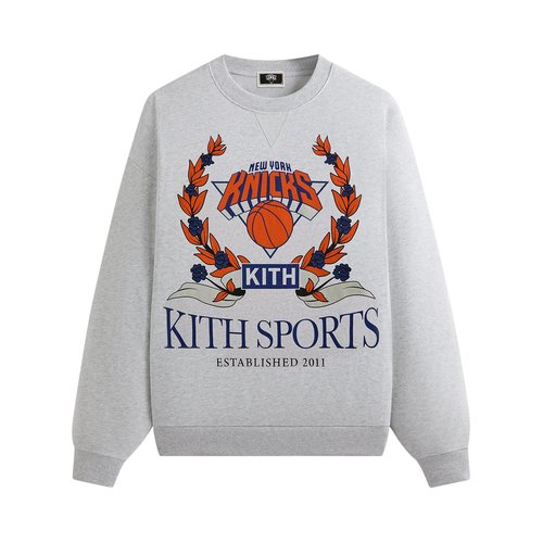 Kith For The New York Knicks Laurel Vintage Nelson Crewneck - KHM032940 002