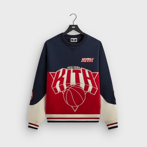 Kith for the New York Knicks Multicolor Vintage Crewneck - Nocturnal - M034287-413