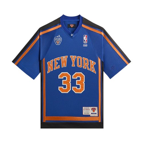 Kith For The New York Knicks Patrick Ewing Athletics Mesh Shirt - KHM034574412
