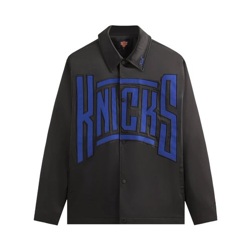 Kith For The New York Knicks Snap Front Coaches Jacket - KHM010696 001