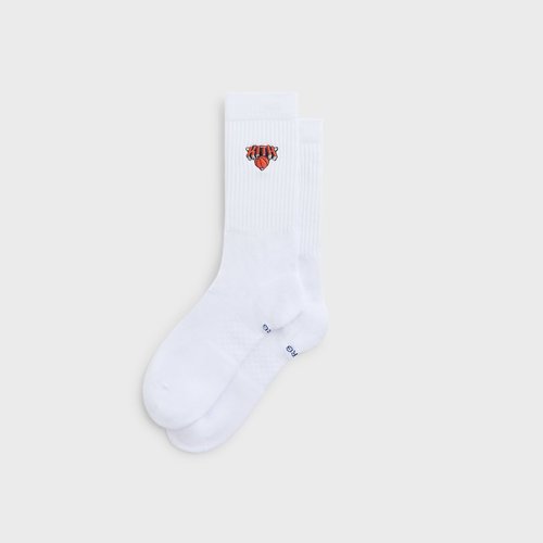Kith for the New York Knicks Superman Logo Socks - White - M220176-101