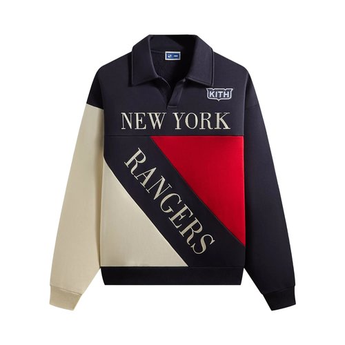 Kith For The New York Rangers Centennial Nelson Rugby - KHM034759 432