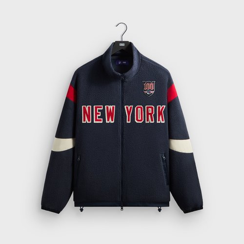 Kith for the New York Rangers Pinehurst Sherpa Jacket - Nocturnal - M011212-413