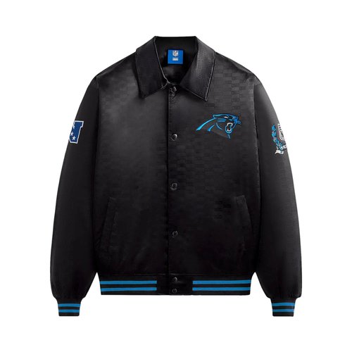 Kith For The NFL: Panthers Satin Bomber Jacket - KHM010433 001