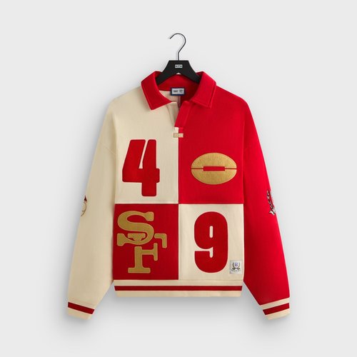 Kith for the NFL San Francisco 49ers Vintage Rugby - Sandrift - M033980-104