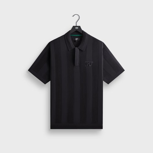 Kith for Wilson Crochet Polo - Black - K0026511BKA