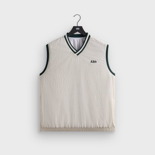 Kith for Wilson Dobby Reversible Vest - Sandrift - M033528-104