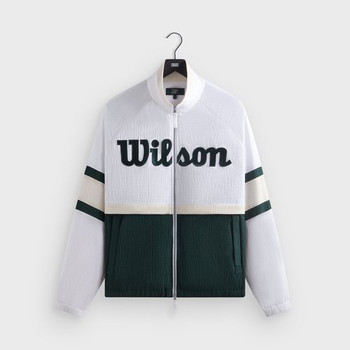 Kith for Wilson Dobby Track Jacket - White - M010885-101