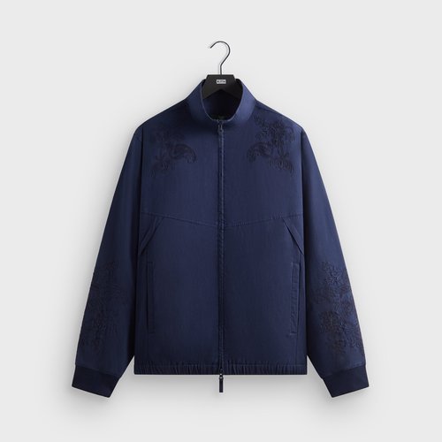 Kith for Wilson Embroidered Mesh Track Jacket - Nocturnal - M010886-413