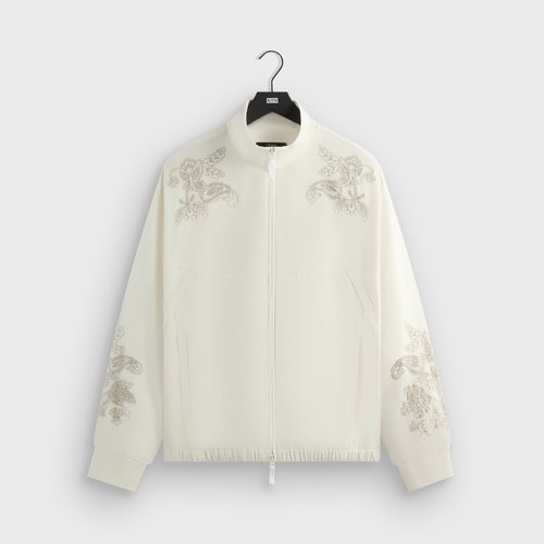 Kith for Wilson Embroidered Mesh Track Jacket - White - M010886-101