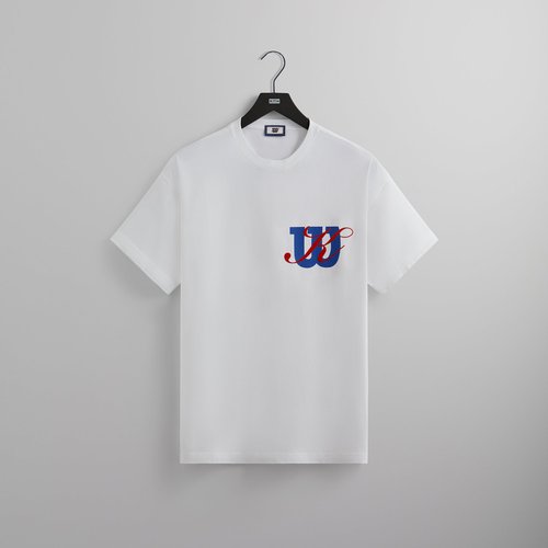 Kith Wilson Oversized Logo Vintage Tee Shirt 'White' | Solesense