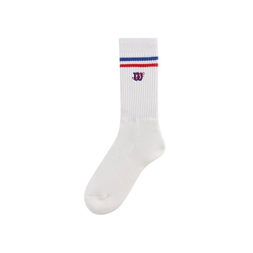 Kith For Wilson Sock | White | Size Onesize - KHM220038 116