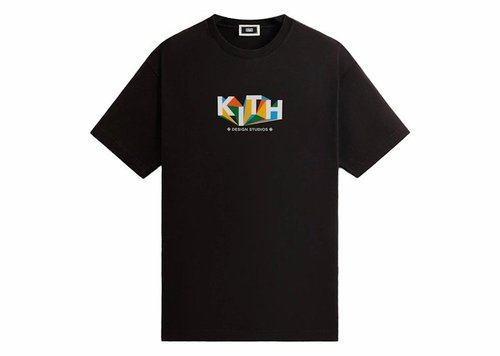 Kith Geometric Tee Shirt - Black