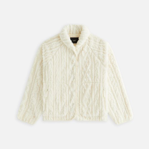 Kith Grayson Paisley Jacquard Sherpa 'Sandrift' - W010135 Kith Grayson Paisley Jacquard Sherpa 'Sandrift' - W010135
