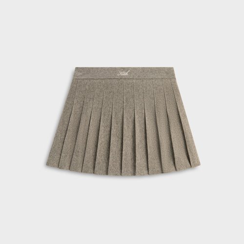 Kith Hana Pleated Sweater Skort - Graphite - W060530-2020