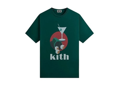Kith High Roller Vintage Tee Shirt - Fairway - KHM033677-328